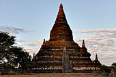 Bagan Myanmar. View of the various stupas close to Buledi. 